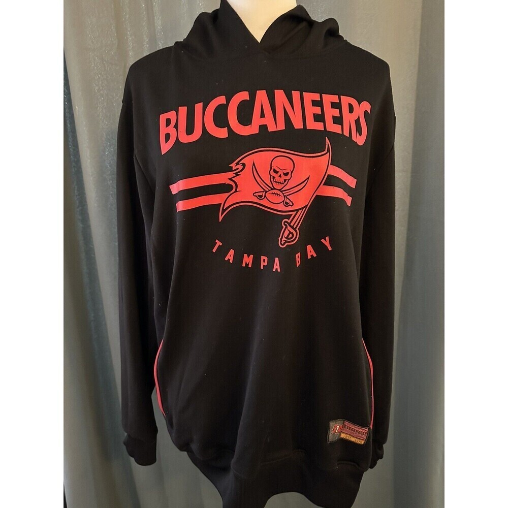 Tampa Bay Buccaneers Vintage Hoodie With Lite Fleece Lining SZ L